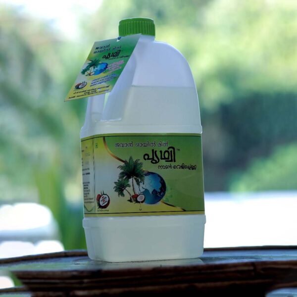 2 litre cane of Jawan Prithvi pure mill-made coconut oil for cooking and hair care